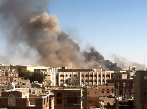 التحالف يستهدف مصنع صواريخ للحوثي شمالي صنعاء