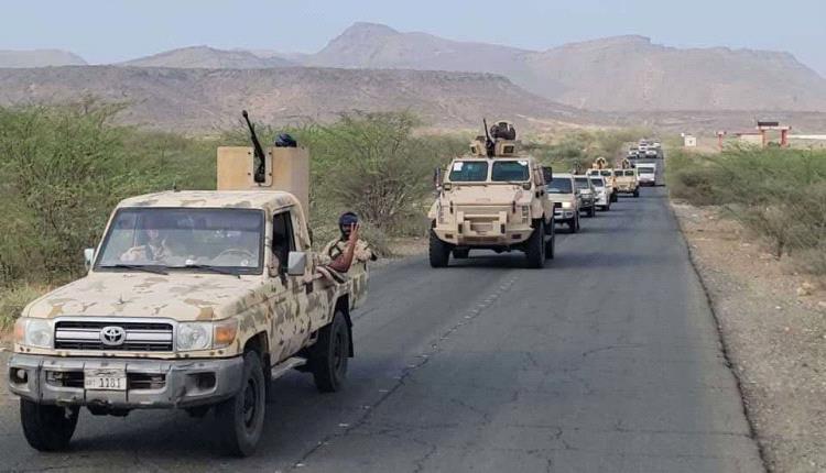 القوات الجنوبية ترسل تعزيزات عسكرية إلى جبهة ثرة